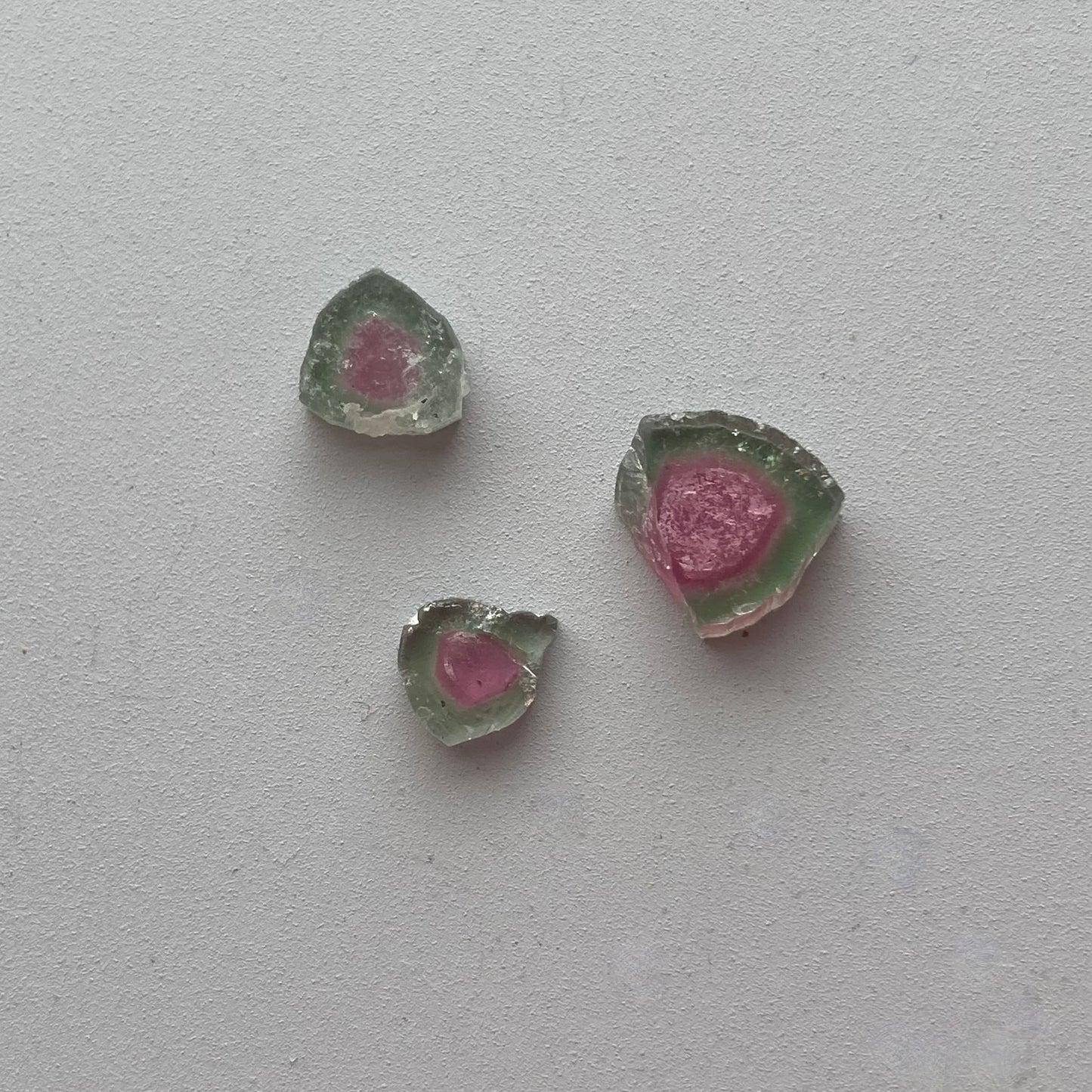 Watermelon tourmaline slices pack