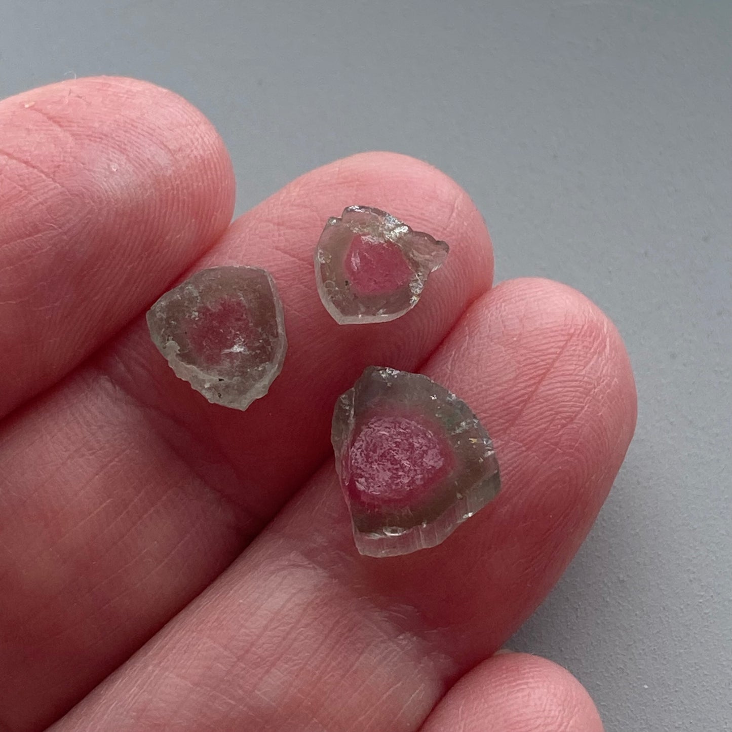 Watermelon tourmaline slices pack