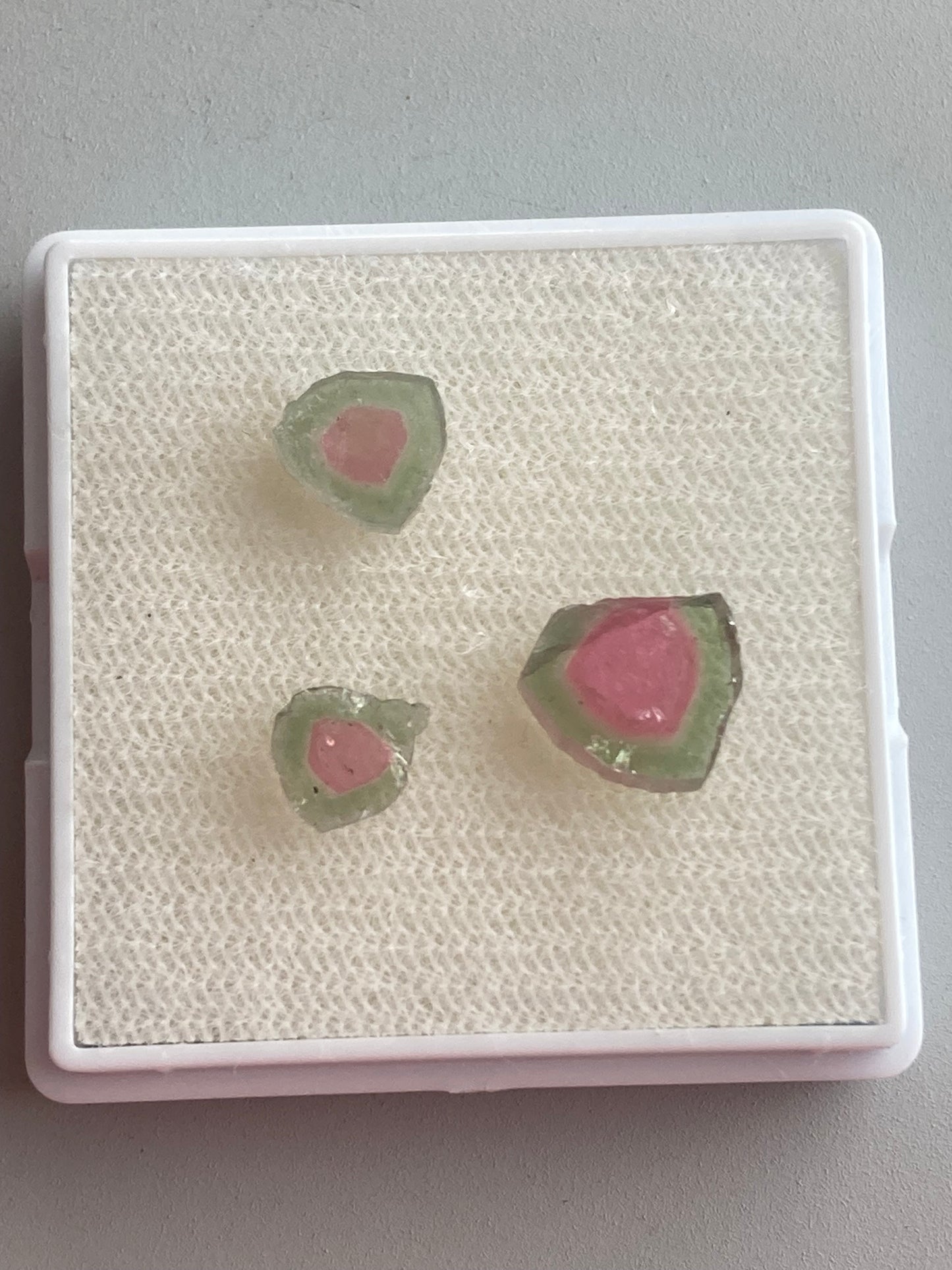 Watermelon tourmaline slices pack